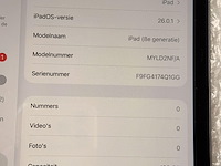 Ipad 8th gen. - afbeelding 3 van  5