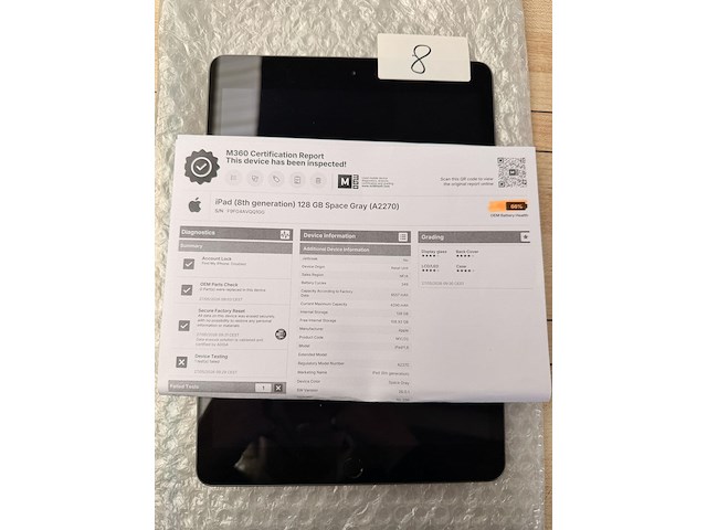 Ipad 8th gen. - afbeelding 5 van  6
