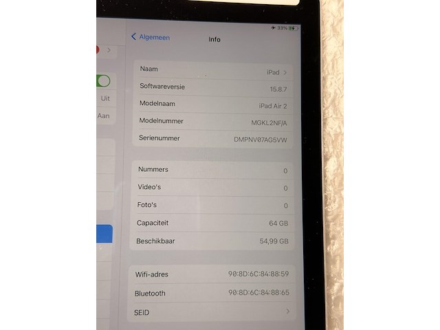 Ipad air 2 - afbeelding 2 van  4