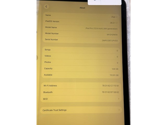 Ipad pro 12.9 inch - afbeelding 2 van  7
