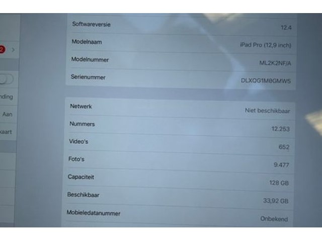 Ipad pro apple - afbeelding 3 van  4