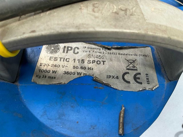 Ipc estic 115 spot industriële stofzuiger - afbeelding 5 van  5