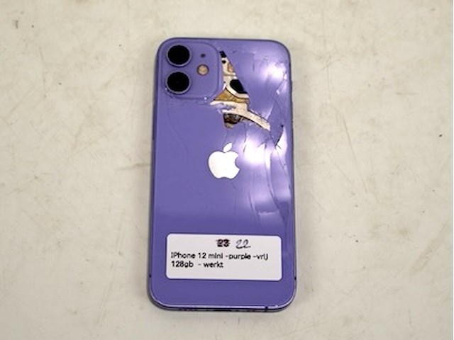 Iphone 12 mini purple - afbeelding 2 van  3