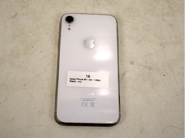 Iphone xr wit - afbeelding 3 van  4