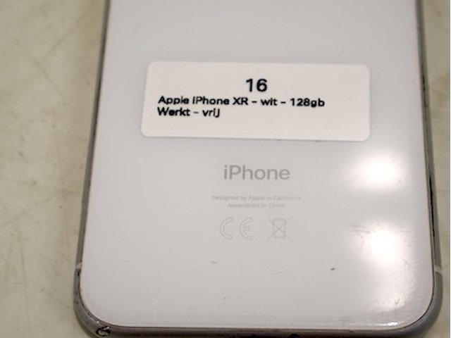 Iphone xr wit - afbeelding 4 van  4