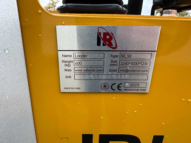 Ir - 2025 - irl30 - rupslader - afbeelding 16 van  27