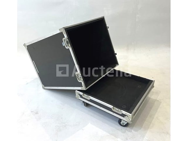 Ir18ur | stolp flightcase voor studio / binnen rack van 18u - afbeelding 2 van  4