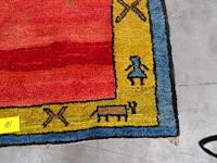 Iranees gabbeh tapijt - afbeelding 3 van  4