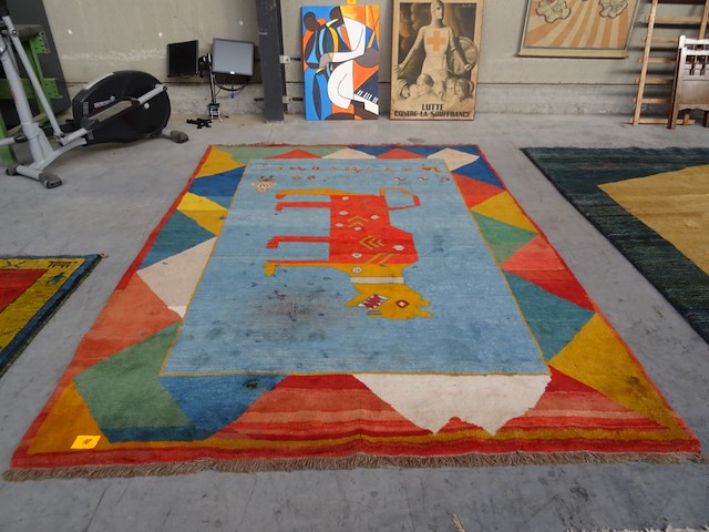 Iranees gabbeh tapijt - afbeelding 1 van  5