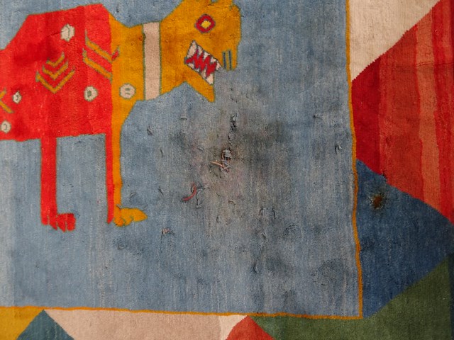 Iranees gabbeh tapijt - afbeelding 4 van  5