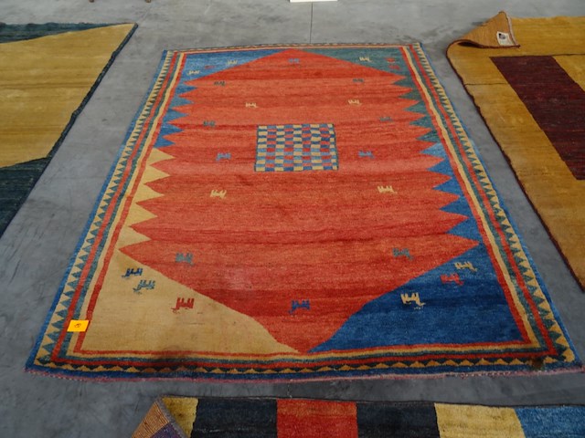 Iranees gabbeh tapijt - afbeelding 1 van  6