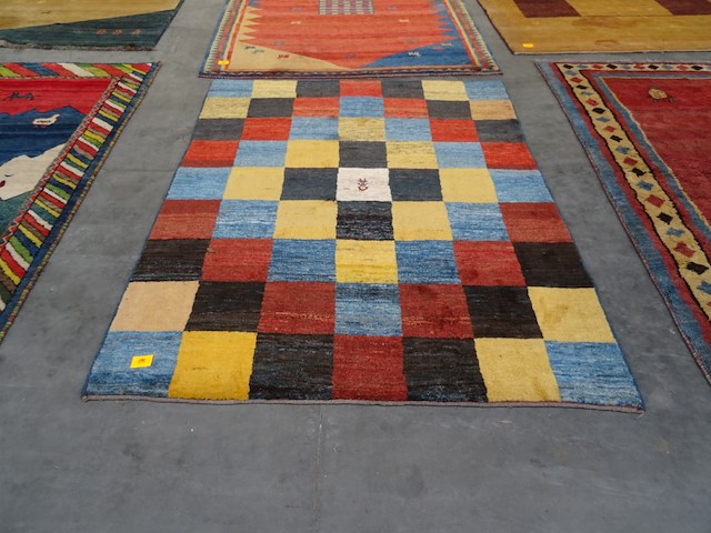 Iranees gabbeh tapijt - afbeelding 1 van  4