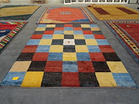 Iranees gabbeh tapijt - afbeelding 2 van  4