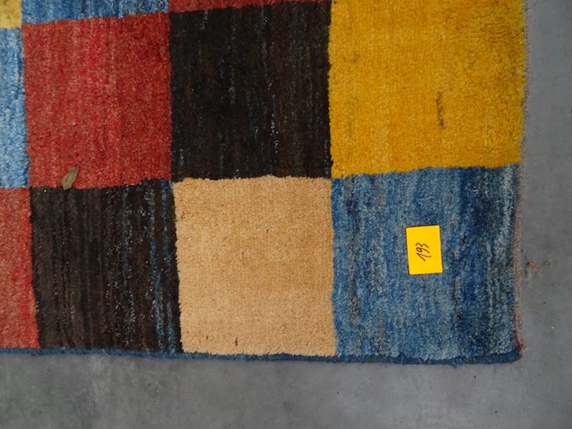 Iranees gabbeh tapijt - afbeelding 3 van  4