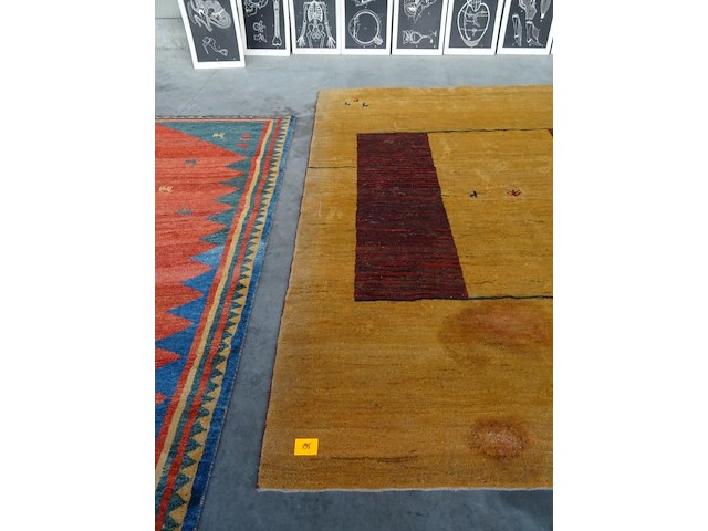 Iranees gabbeh tapijt - afbeelding 2 van  5