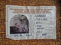 Iranees gabbeh tapijt - afbeelding 5 van  5