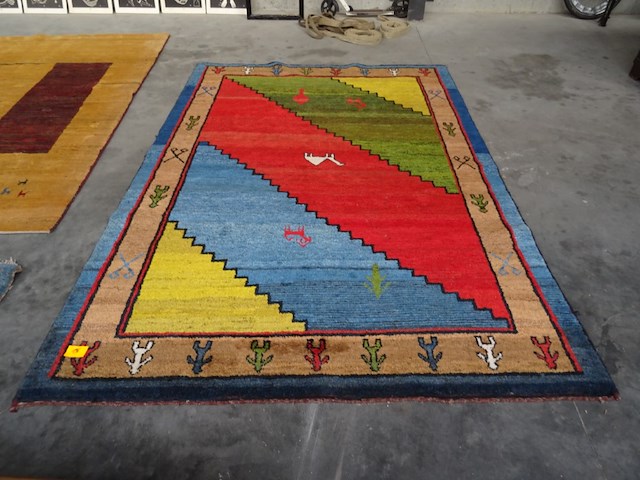 Iranees gabbeh tapijt - afbeelding 1 van  3