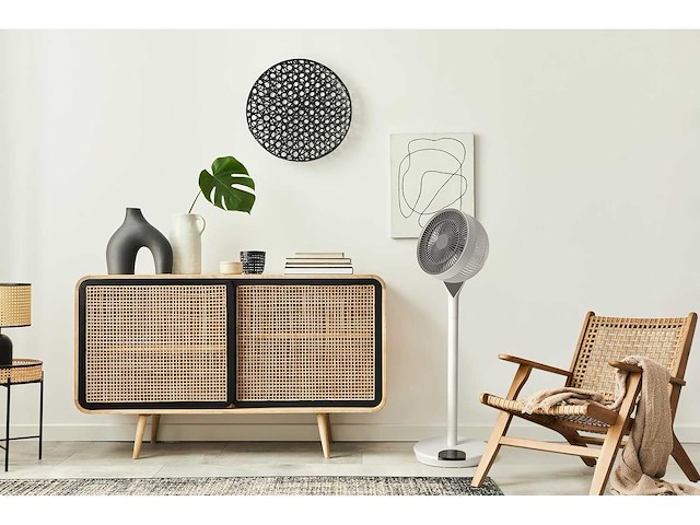 Iris woozoo voetstukventilator met afstandsbediening, 360° oscillatie - afbeelding 3 van  11