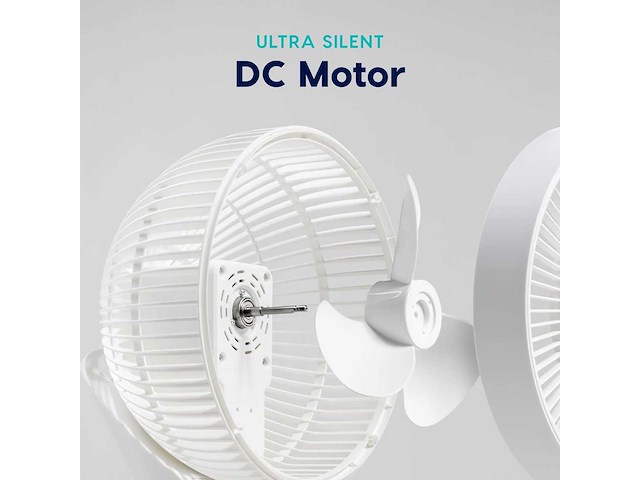 Iris woozoo voetstukventilator met afstandsbediening, 360° oscillatie - afbeelding 10 van  11