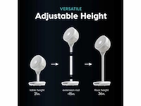Iris woozoo voetstukventilator met afstandsbediening, 360° oscillatie - afbeelding 3 van  11