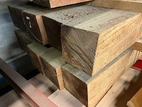 Iroko balken (12x) - afbeelding 4 van  4