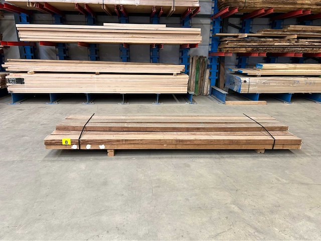 Iroko balken (16x) - afbeelding 2 van  3
