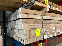 Iroko balken (42x) - afbeelding 2 van  2
