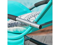 Iron garden opklapbare ligstoel – ergonomische relax-schougende ligbed (x2) - afbeelding 8 van  11