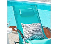 Iron garden opklapbare ligstoel – ergonomische relax-schougende ligbed (x2) - afbeelding 11 van  11