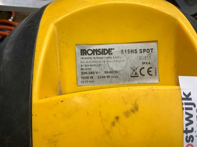 Ironside 515hs spot industriële stofzuiger - afbeelding 3 van  3