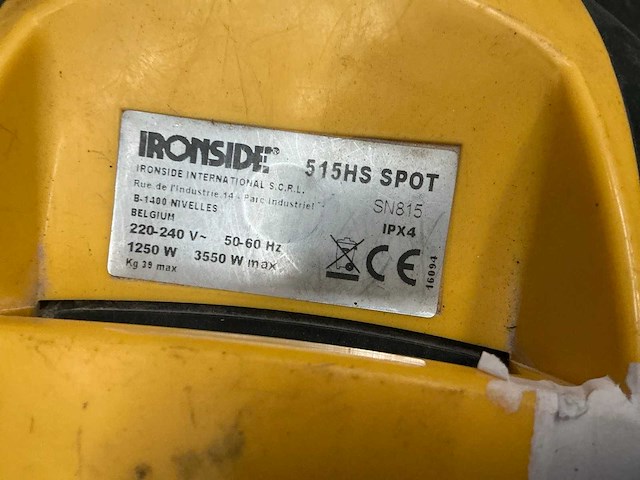 Ironside 515hs spot industriële stofzuiger - afbeelding 4 van  4