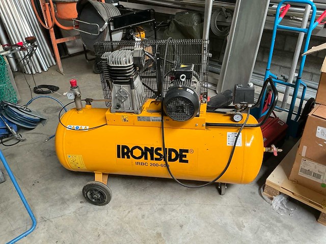 Ironside irbc 200-600 luchtcompressor - afbeelding 1 van  4