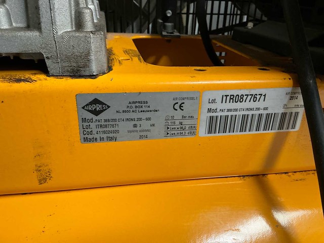Ironside irbc 200-600 luchtcompressor - afbeelding 2 van  4