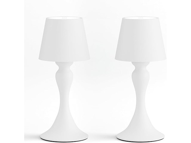 Irotine witte tafellamp (2 stuks) - afbeelding 1 van  6