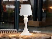 Irotine witte tafellamp (2 stuks) - afbeelding 2 van  6