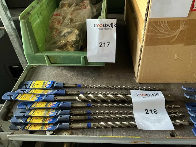 Irwin 20/12/8/6/6.5/4 mm botonboren (14x) - afbeelding 1 van  2