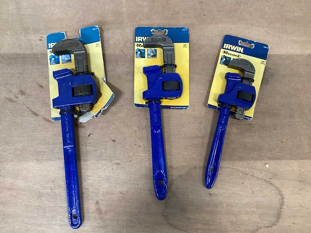 Irwin mix kavel pijptangen, diverse maten (3x) - afbeelding 1 van  7