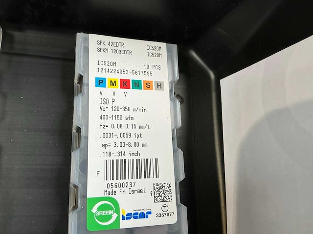 Iscar snijplaat (30x) - afbeelding 4 van  4