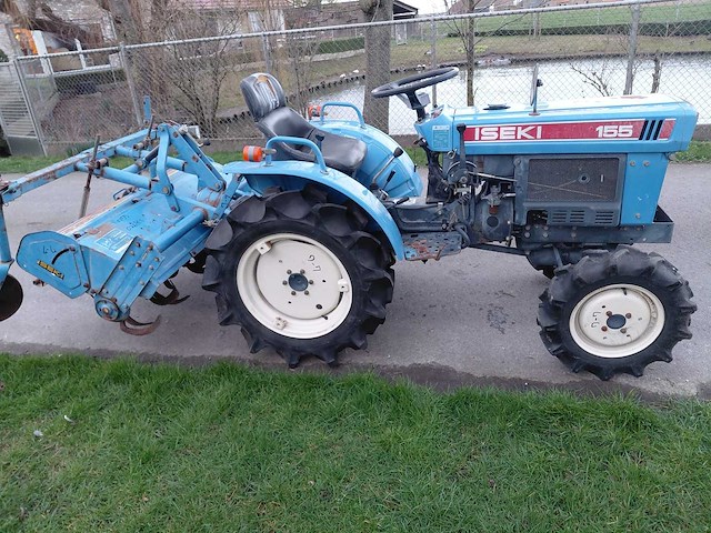 Iseki - tx155 - iseki tx155 mini tractor 4wd with rotavator - afbeelding 1 van  16