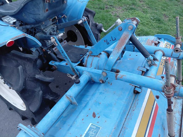 Iseki - tx155 - iseki tx155 mini tractor 4wd with rotavator - afbeelding 13 van  16