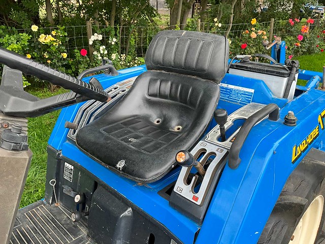 Iseki landhope 175 minitractor + grondfrees - afbeelding 8 van  24