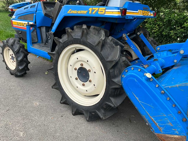 Iseki landhope 175 minitractor + grondfrees - afbeelding 3 van  24