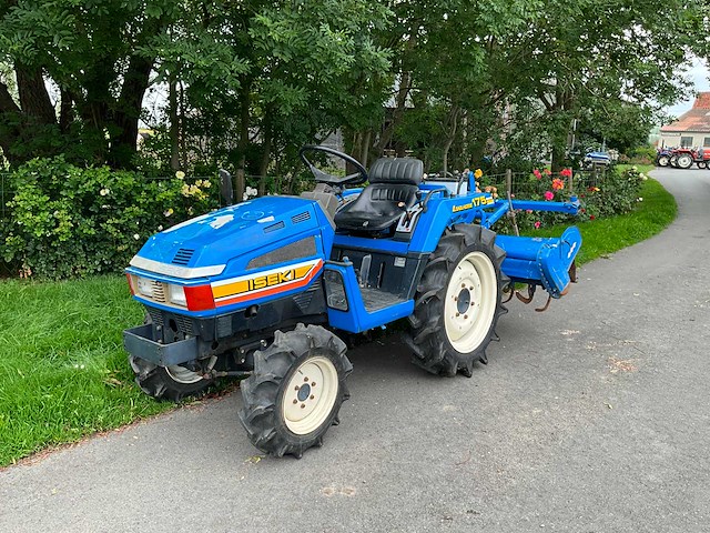 Iseki landhope 175 minitractor + grondfrees - afbeelding 1 van  24