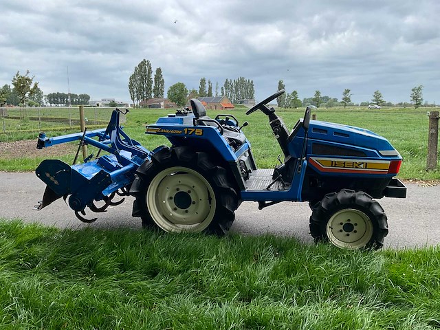 Iseki landhope 175 minitractor + grondfrees - afbeelding 19 van  24