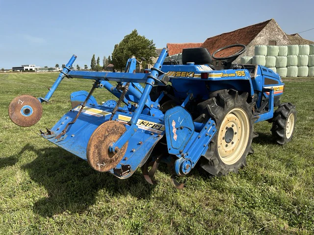 Iseki landhope tu165f vierwielaangedreven minitractor met grondfrees - afbeelding 20 van  24