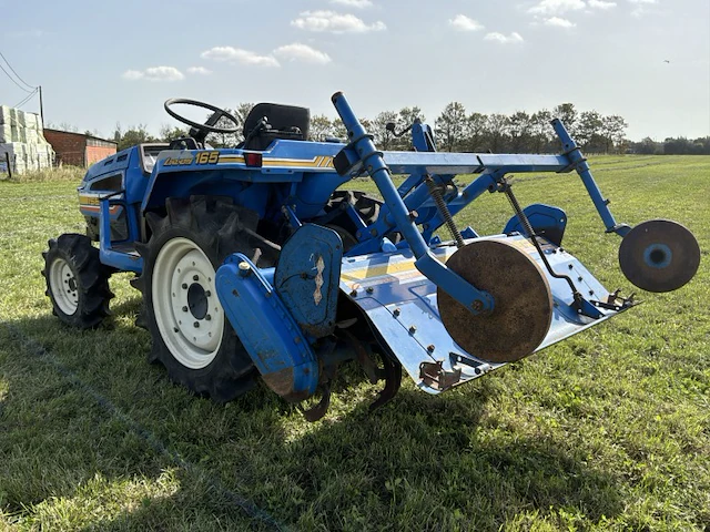 Iseki landhope tu165f vierwielaangedreven minitractor met grondfrees - afbeelding 22 van  24