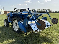 Iseki landhope tu165f vierwielaangedreven minitractor met grondfrees - afbeelding 22 van  24