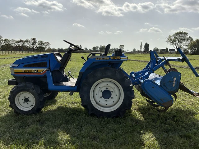 Iseki landhope tu165f vierwielaangedreven minitractor met grondfrees - afbeelding 23 van  24