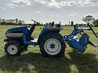 Iseki landhope tu165f vierwielaangedreven minitractor met grondfrees - afbeelding 23 van  24
