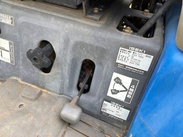 Iseki sial 193 minitractor - afbeelding 3 van  13